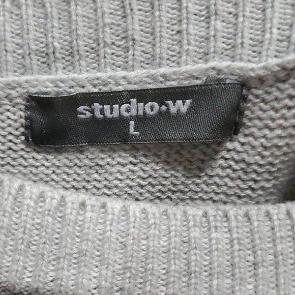 Women's Gray Sweater - Picture 2 of 7